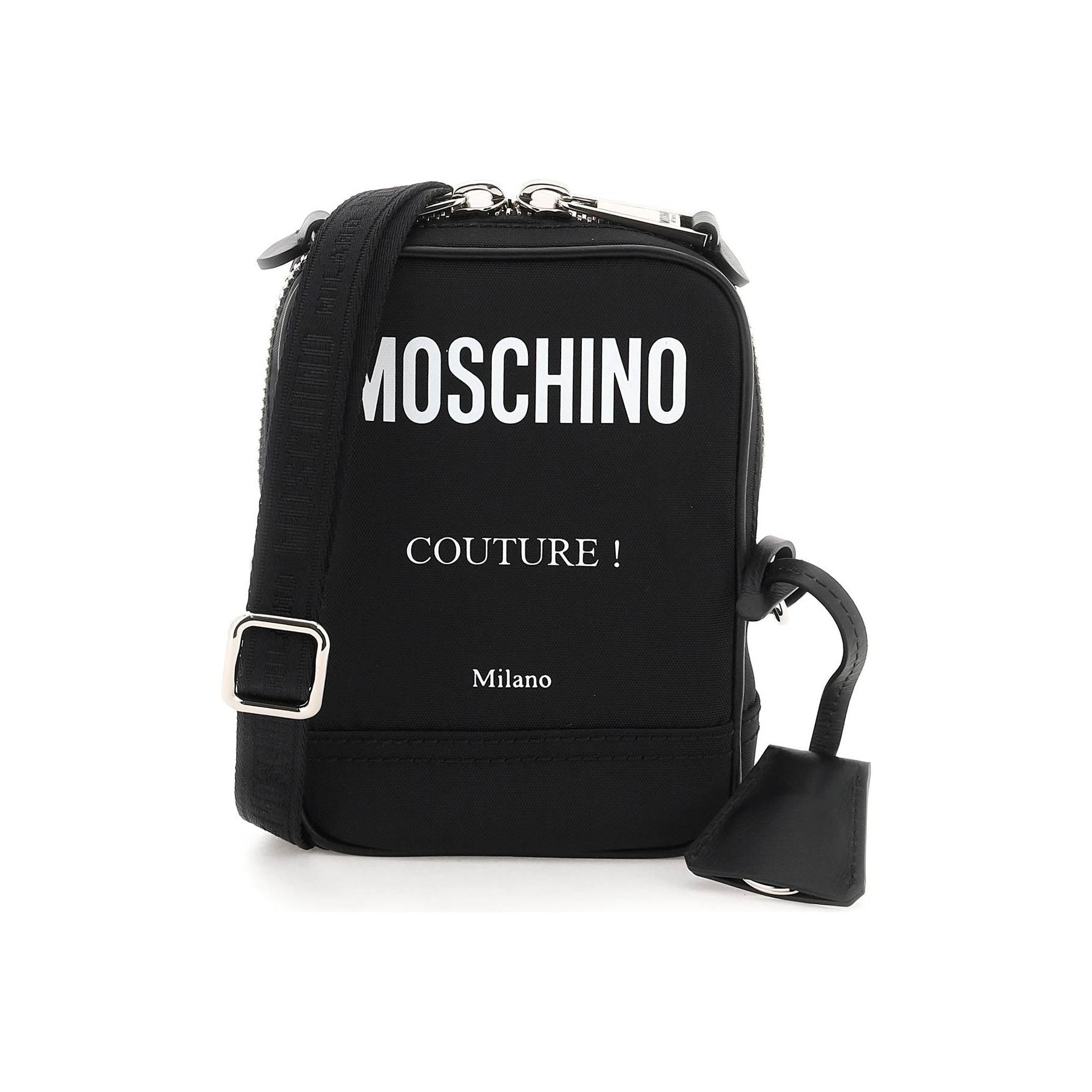 MOSCHINO-Nylon Crossbody Bag -JOHN JULIA.