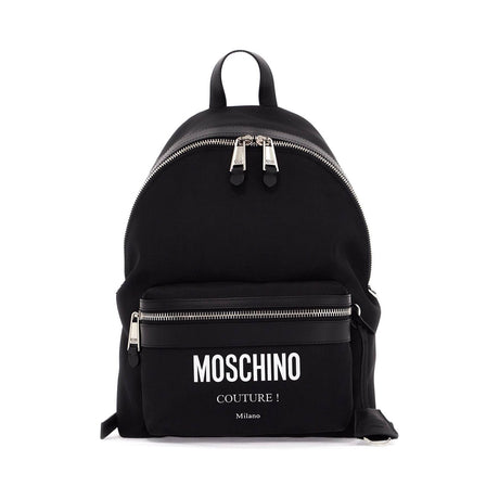 MOSCHINO-Logo Backpack -JOHN JULIA.