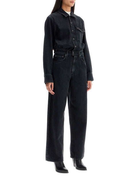 Tane Denim Jumpsuit-Agolde-JOHN JULIA