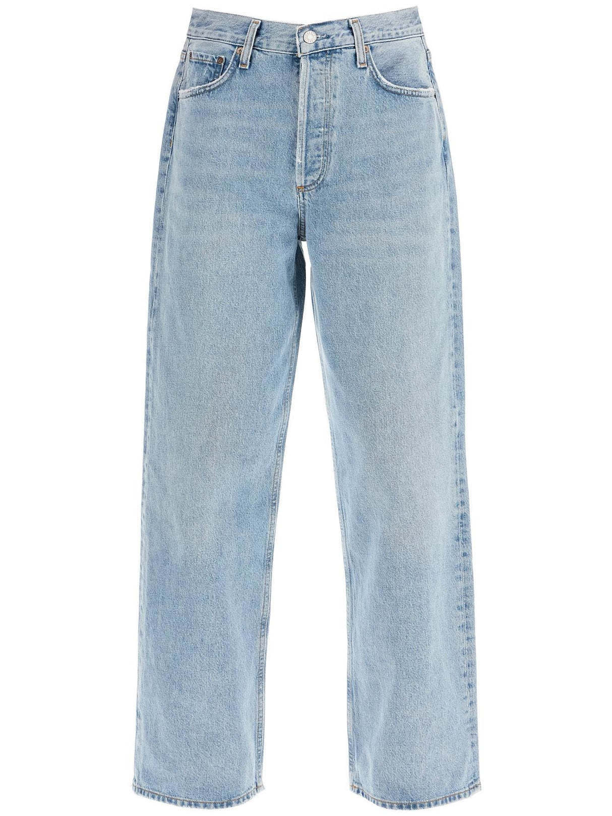 Low Slung Baggy Jeans-Agolde-JOHN JULIA