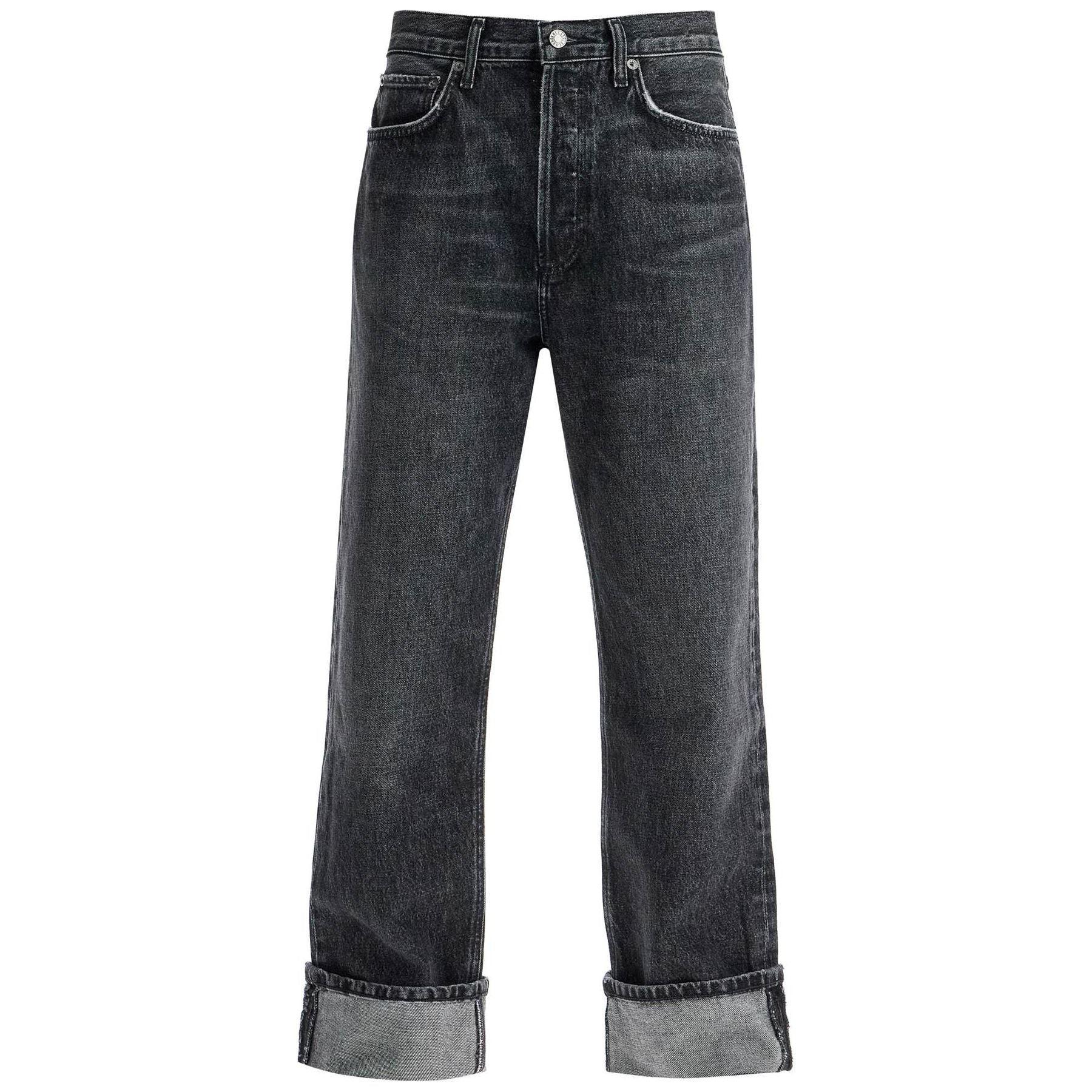 Fran Low Slung Straight Organic Cotton Jeans