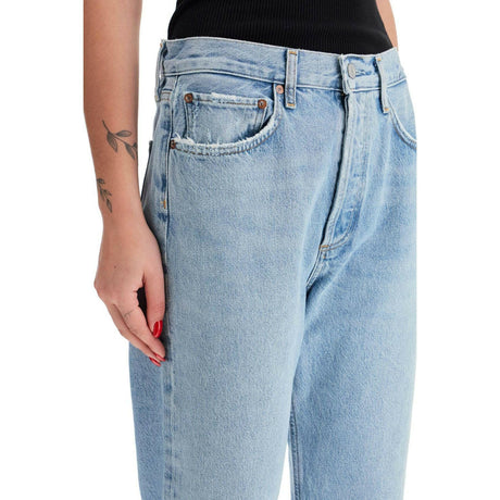 Regenerated Cotton Fran Low-Slung Jeans.