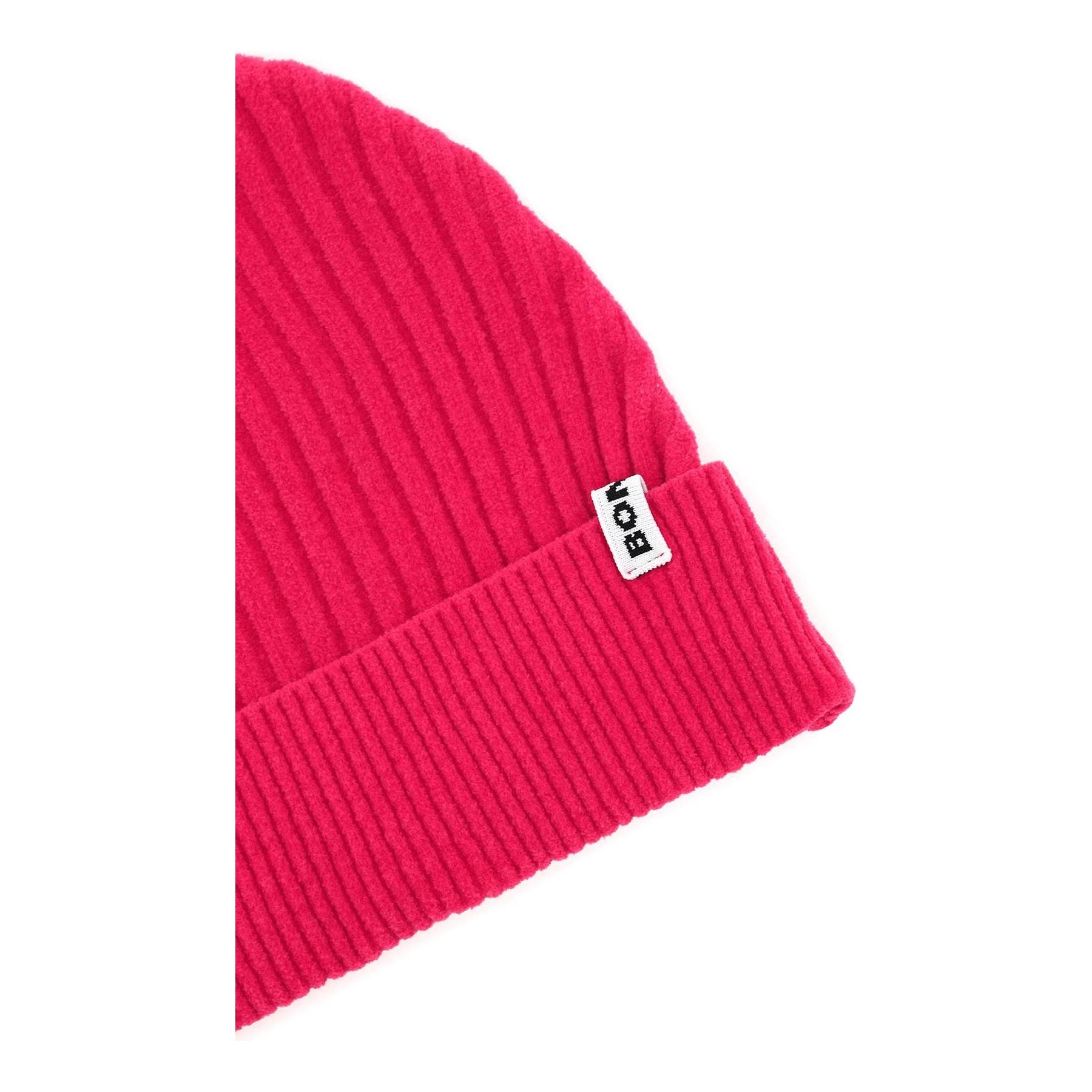 Ribbed Cotton-Blend Beanie Hat