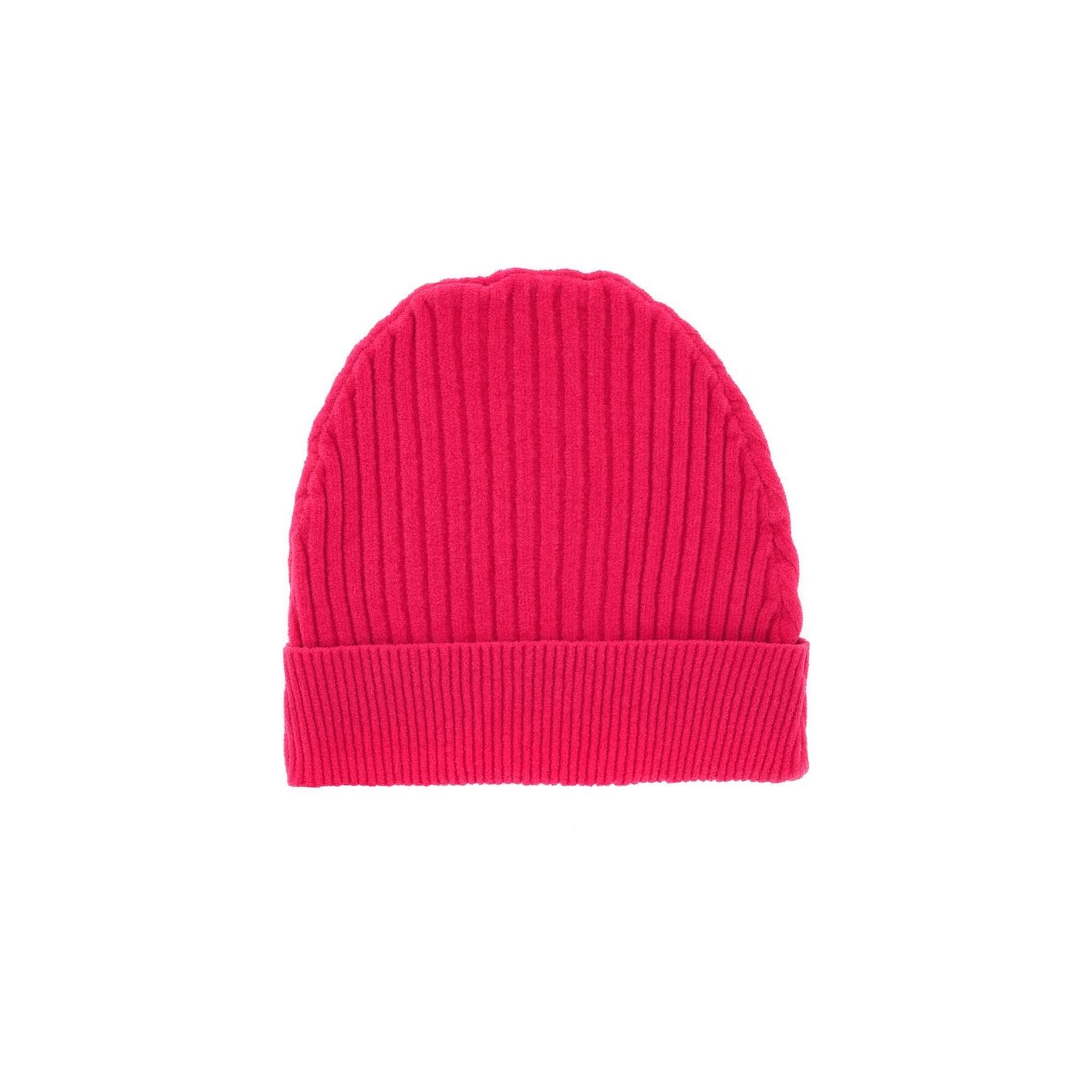 Ribbed Cotton-Blend Beanie Hat