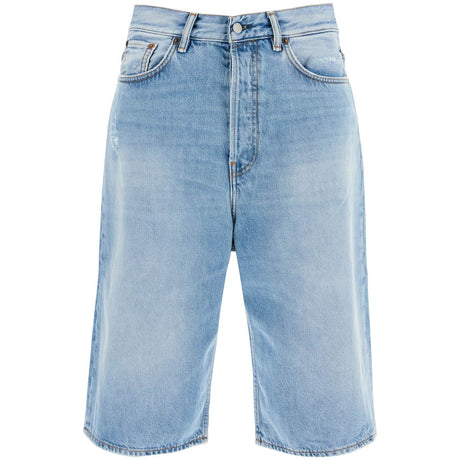 ACNE STUDIOS-Relaxed Fit Organic Denim Shorts -JOHN JULIA.