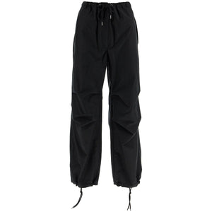 ACNE STUDIOS-Organic Cotton-Blend Relaxed Fit Trousers -JOHN JULIA.