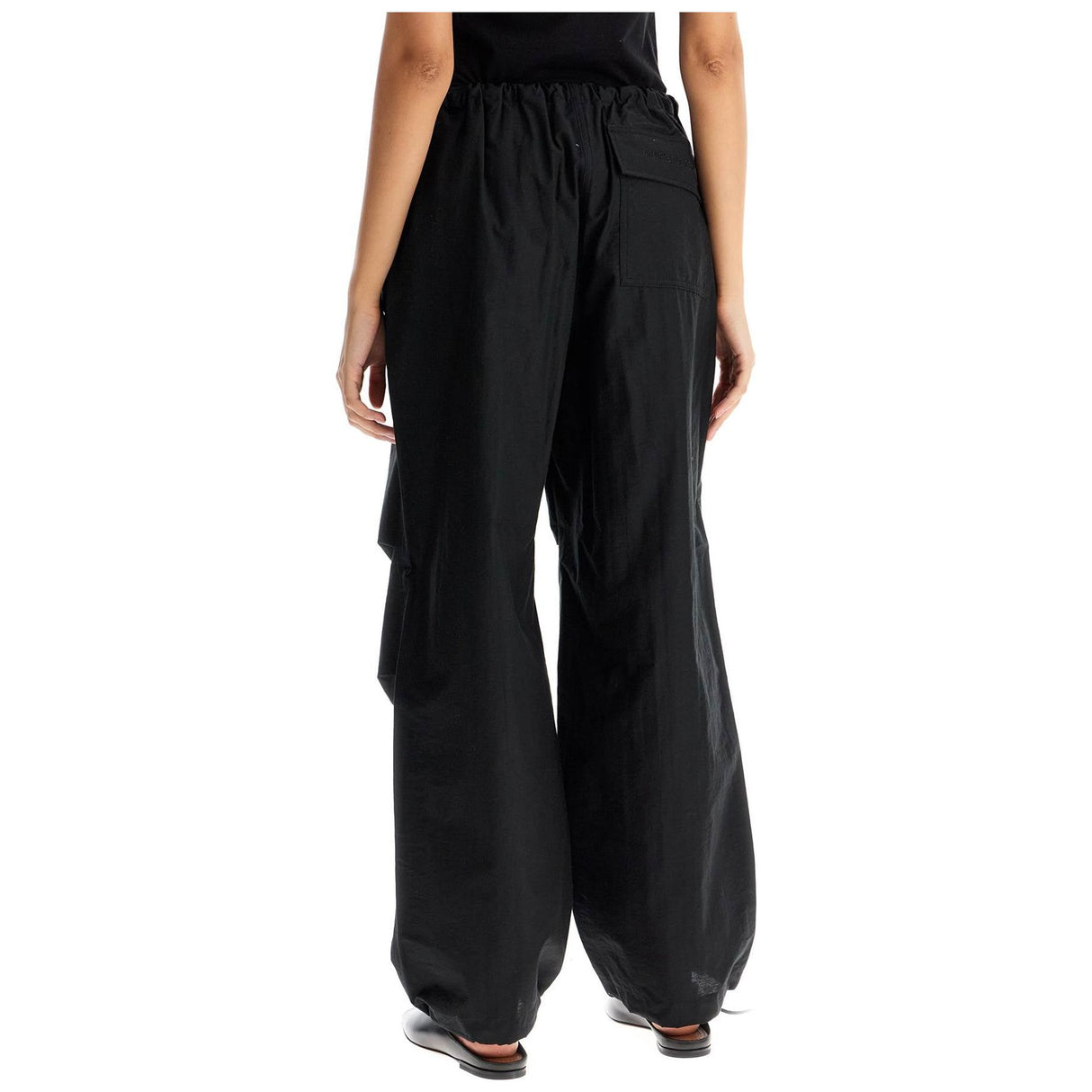 ACNE STUDIOS-Organic Cotton-Blend Relaxed Fit Trousers -JOHN JULIA.