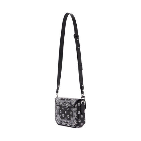 Bandana Embroidered Crossbody Bag With Shoulder