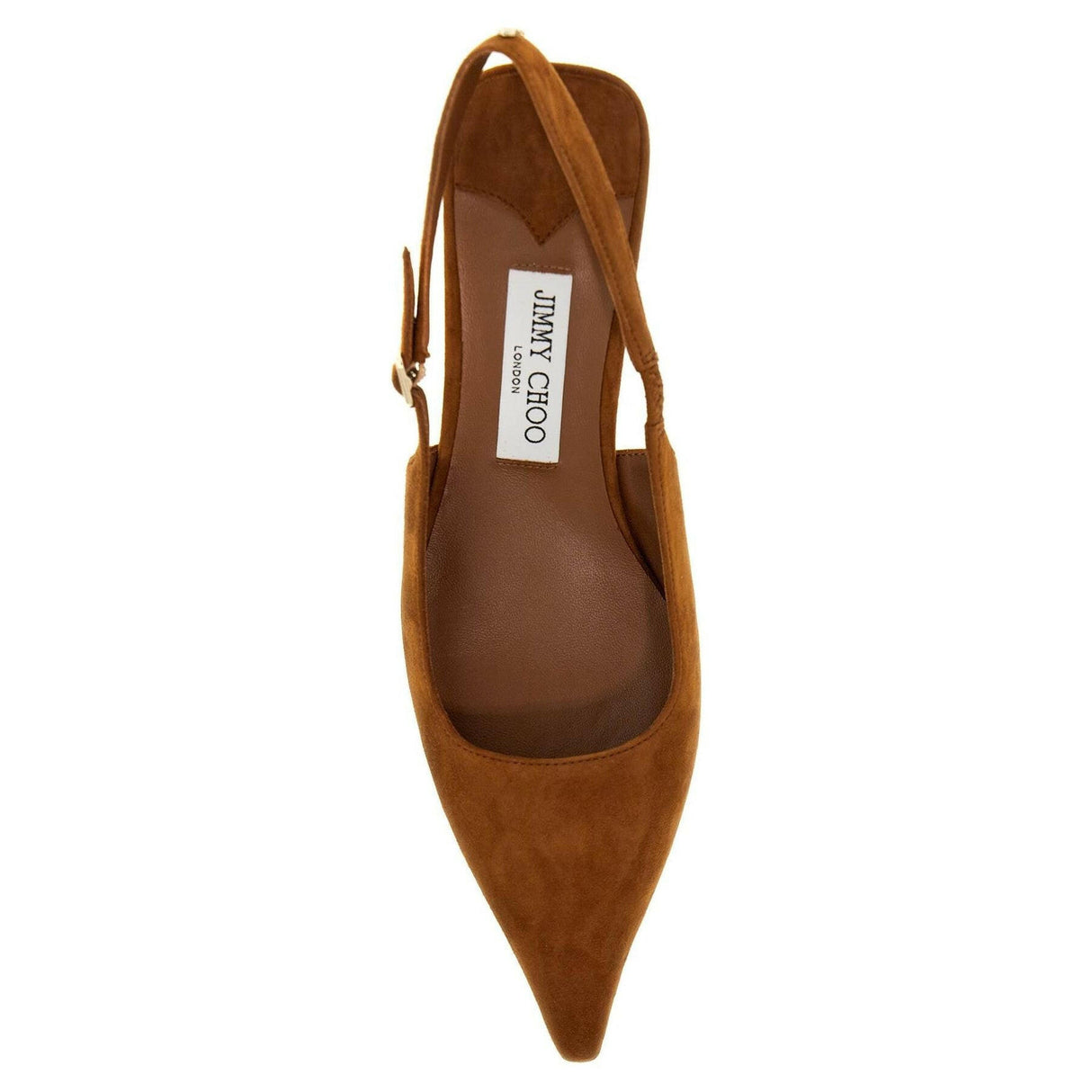 Amel 50 Suede Slingback Pumps.