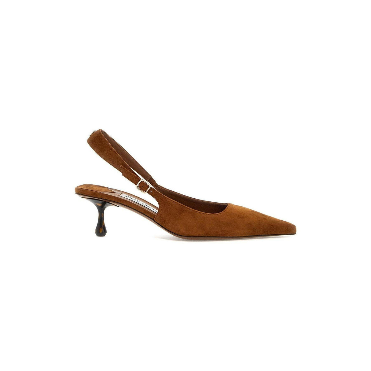 Amel 50 Suede Slingback Pumps.