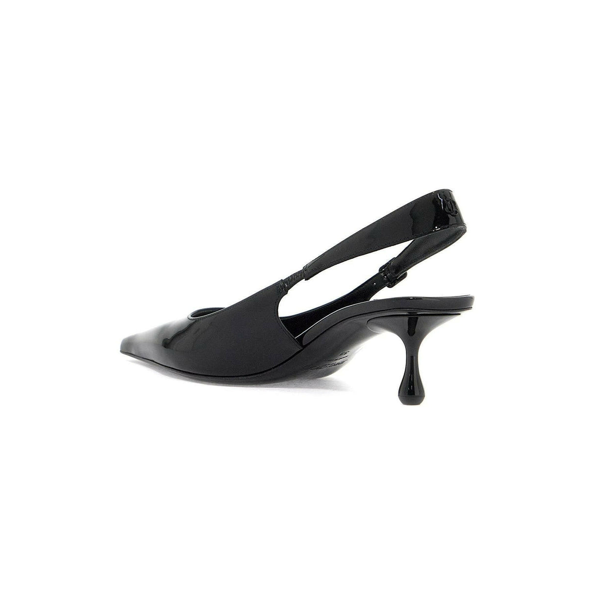 Amel 50 Patent Leather Slingback Pumps.