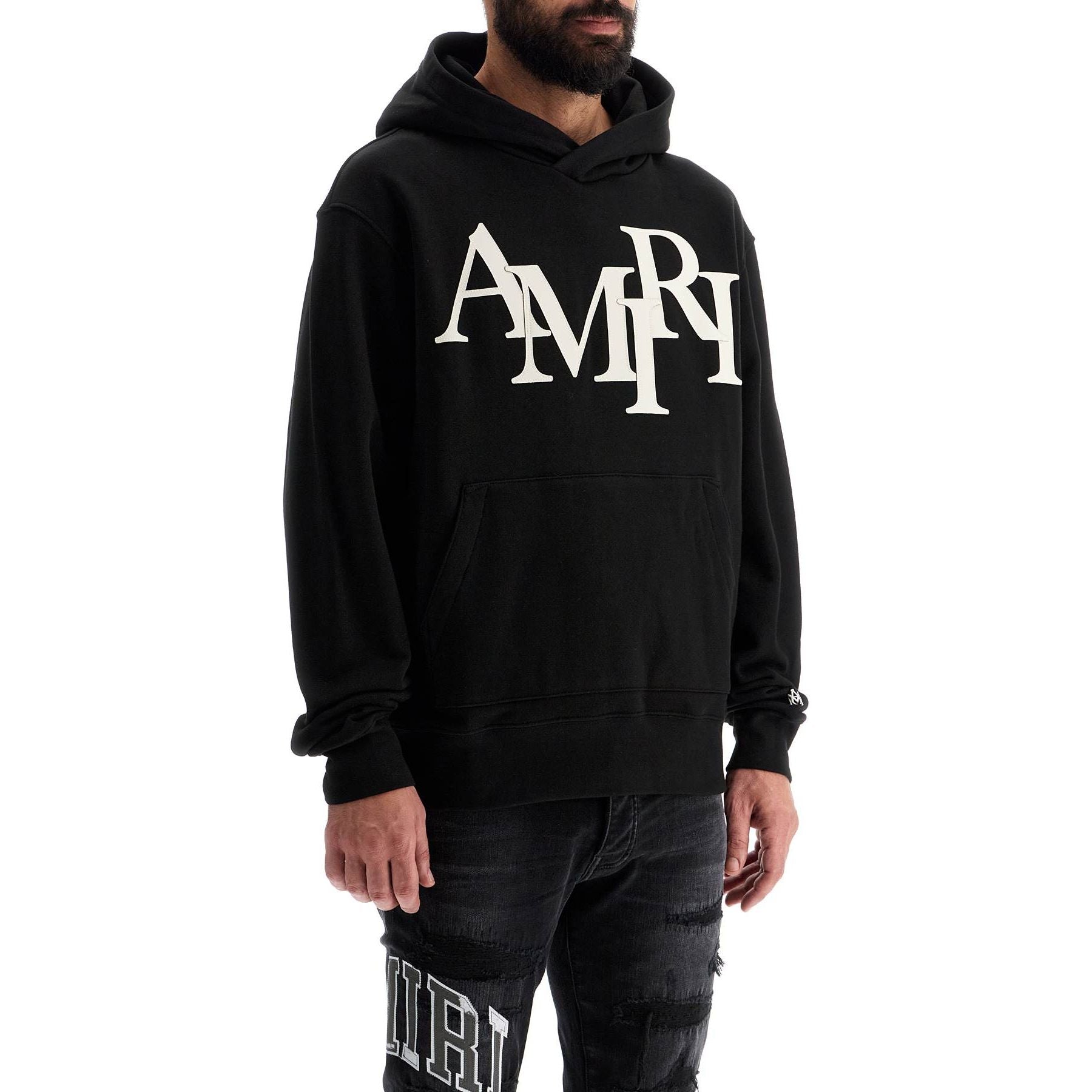 Hoodie By Amiri With Staggered