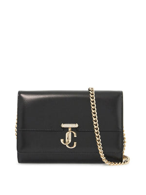 Avenue Quilted Leather Clutch-Jimmy Choo-JOHN JULIA