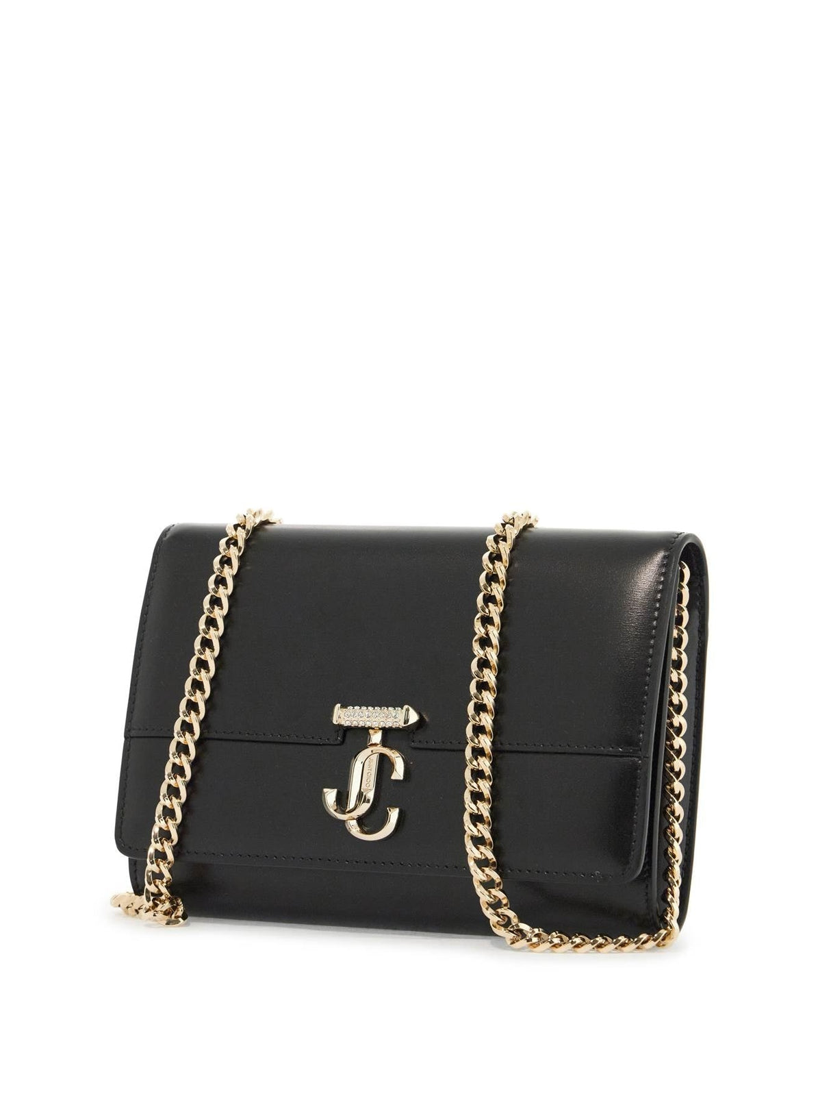 Avenue Quilted Leather Clutch-Jimmy Choo-JOHN JULIA