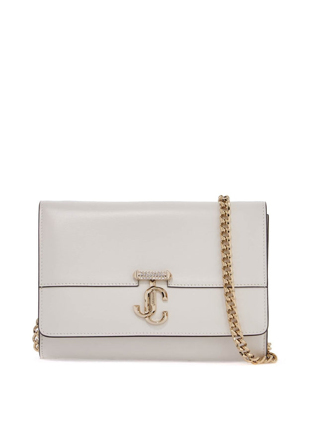 Avenue Quilted Leather Clutch-Jimmy Choo-JOHN JULIA