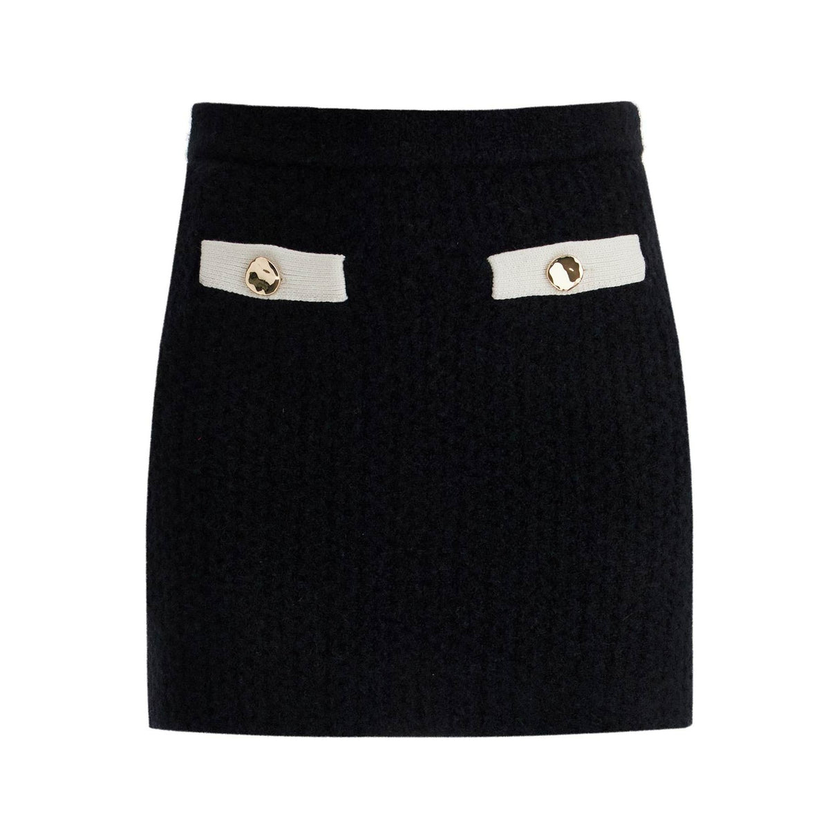 Alpaca Knit Mini Skirt