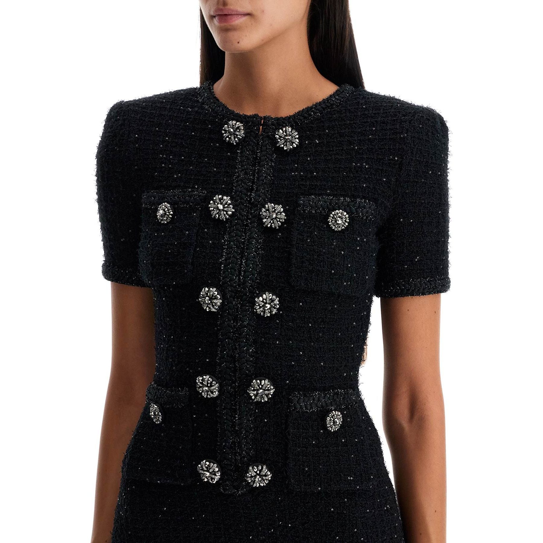 Bouclé Mini Dress