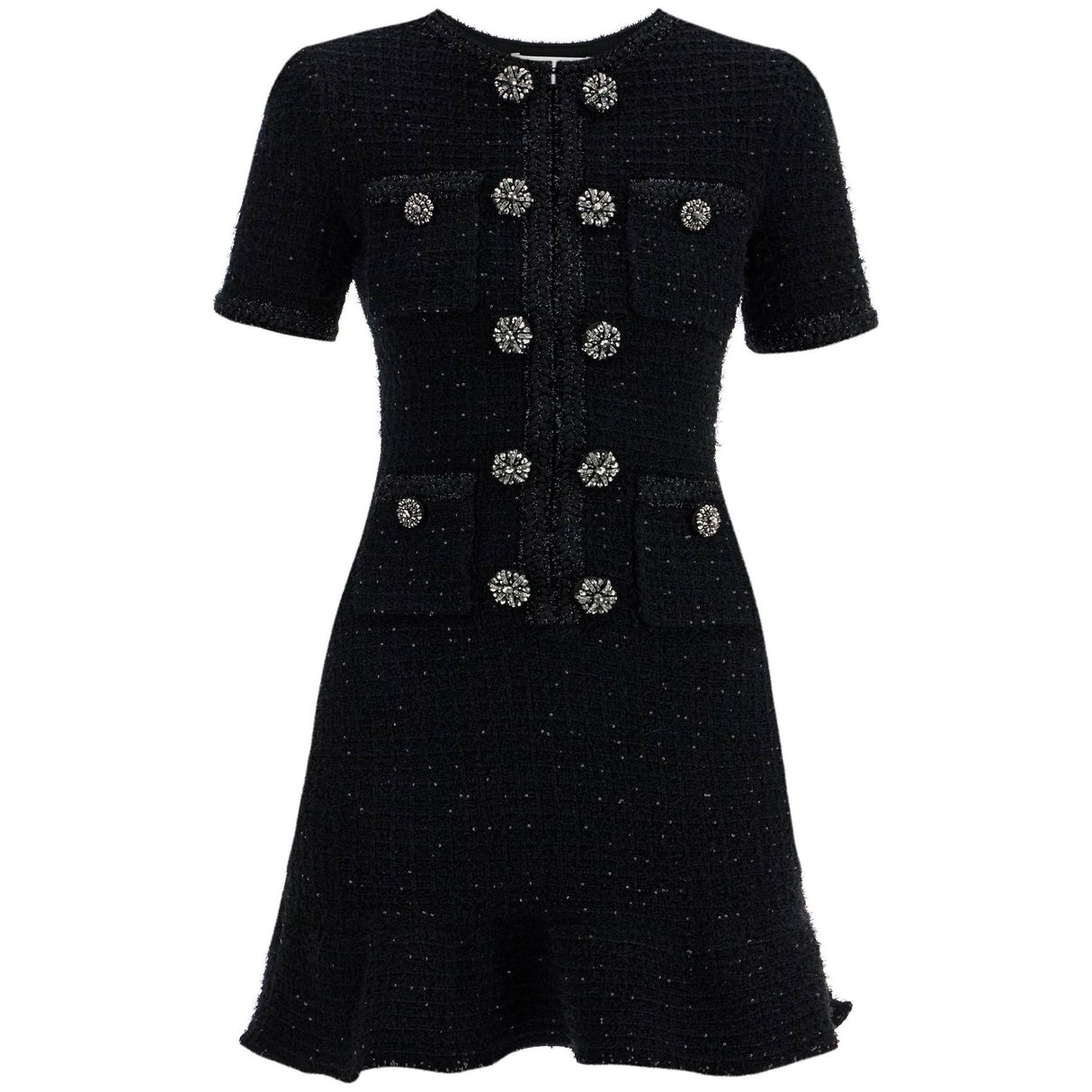 Bouclé Mini Dress