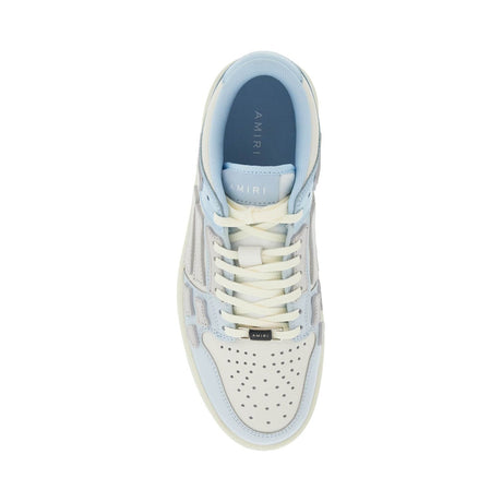 AMIRI-Two Tone Skel Top Low Sneakers -JOHN JULIA.