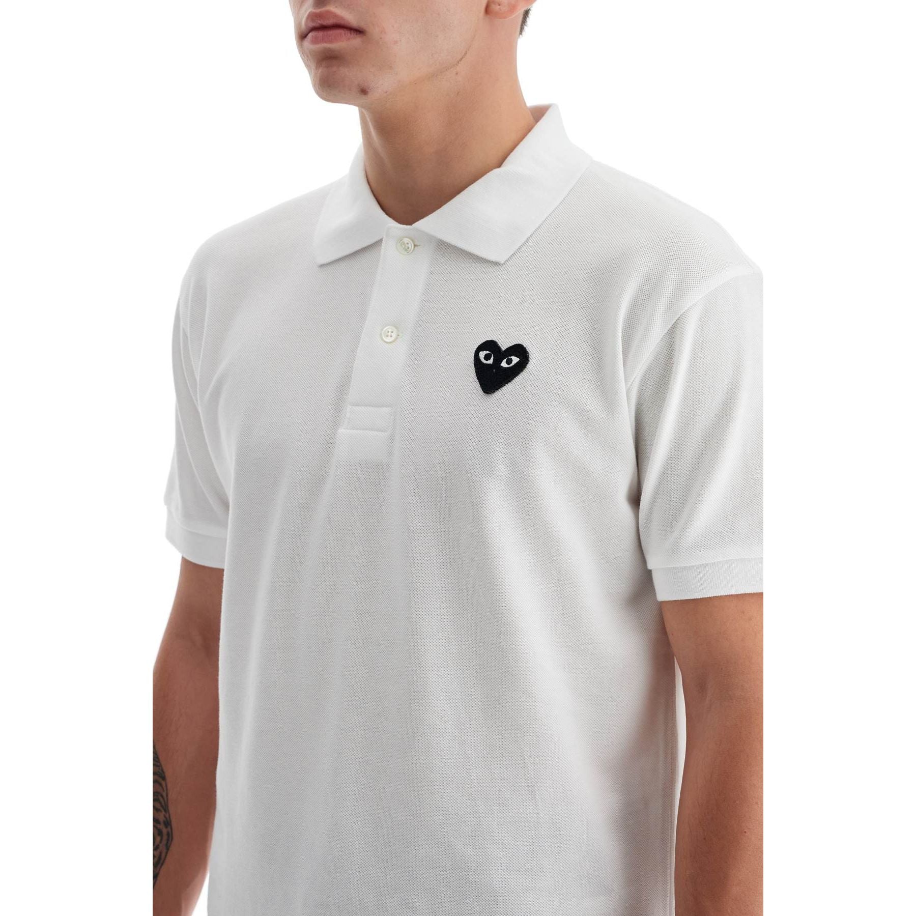 Heart Patch Polo Shirt