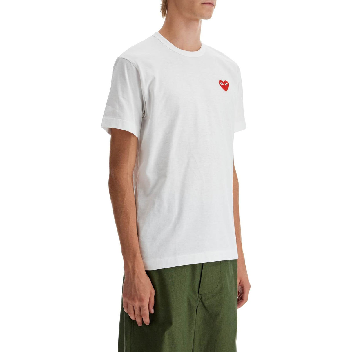 Unisex Heart Patch T-shirt With