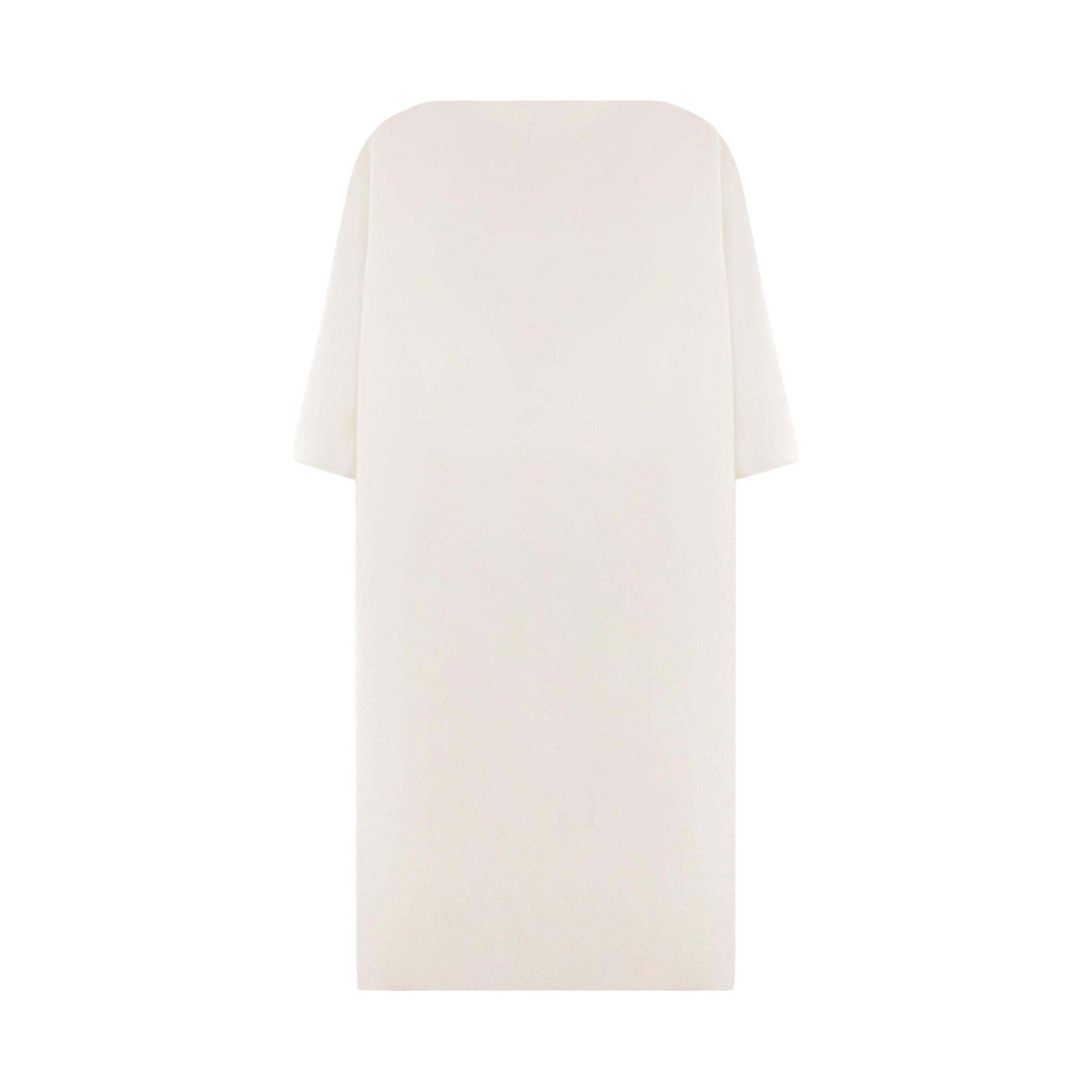 Abasi Wool Silk Midi Dress-THE ROW-JOHN JULIA