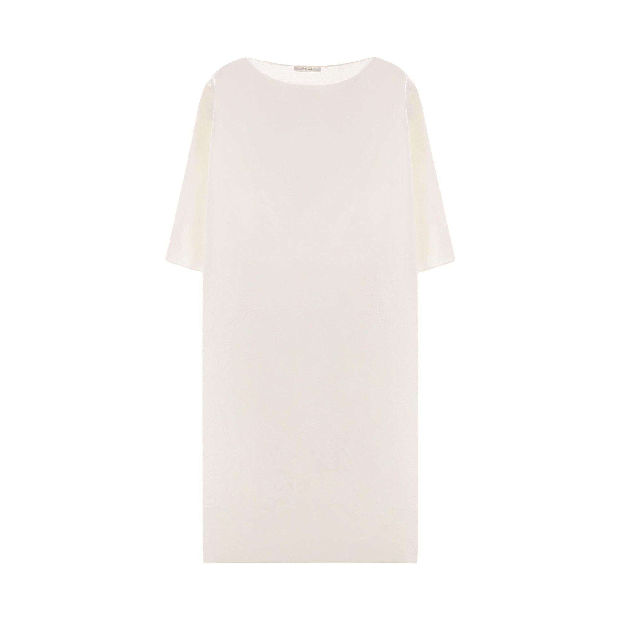 Abasi Wool Silk Midi Dress-THE ROW-JOHN JULIA