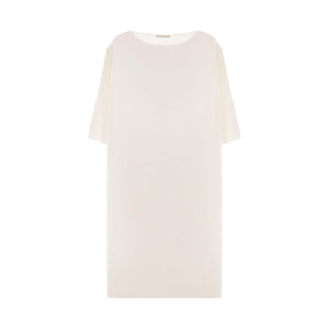 Abasi Wool Silk Midi Dress-THE ROW-JOHN JULIA