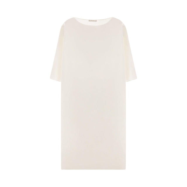 Abasi Wool Silk Midi Dress-THE ROW-JOHN JULIA