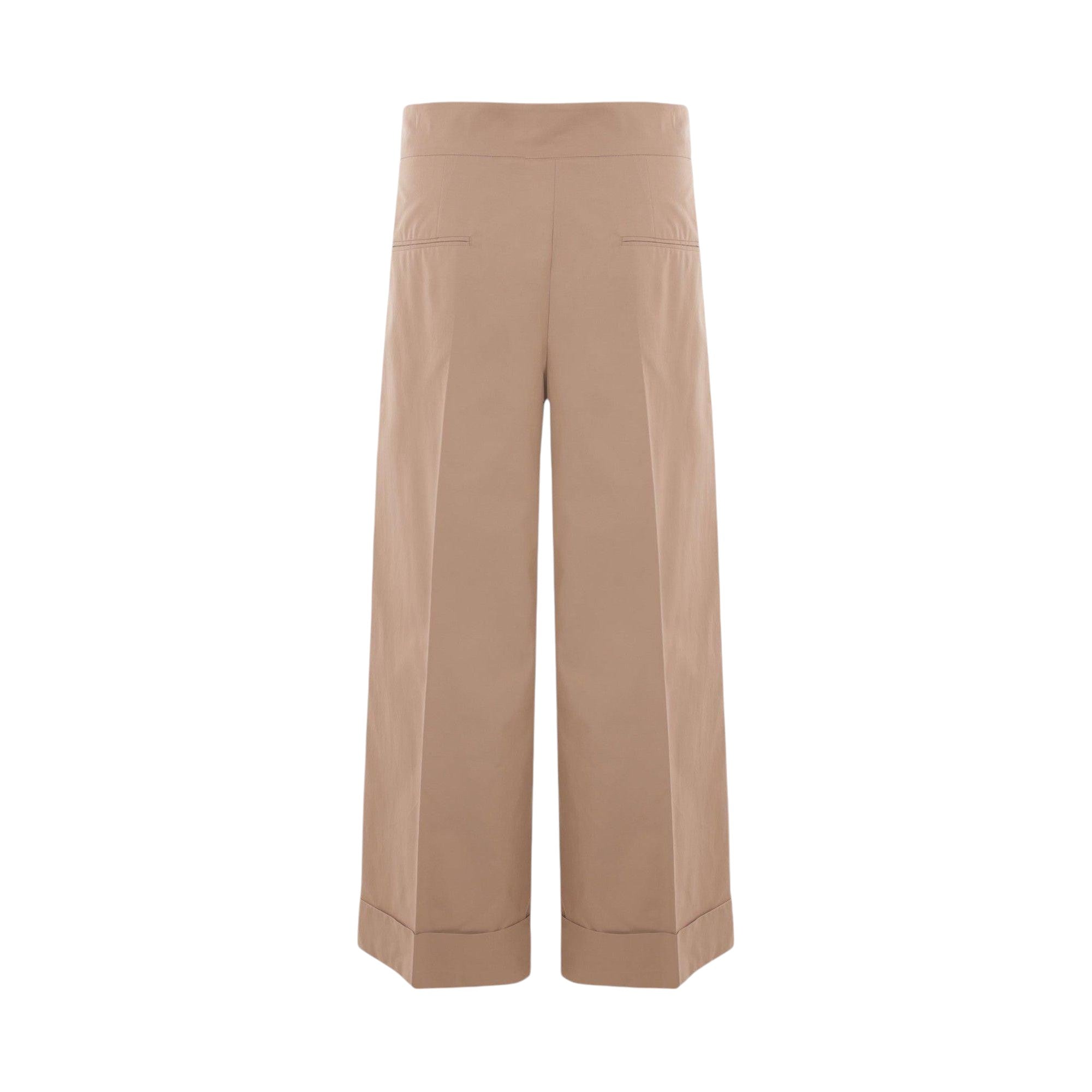 Abba Twill Wide-leg Pants-S MAX MARA-JOHN JULIA