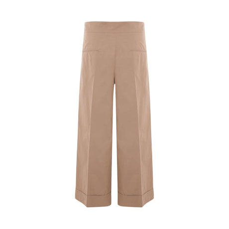 Abba Twill Wide-leg Pants-S MAX MARA-JOHN JULIA