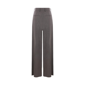 Active Gabardine Wide-Leg Trousers-VALENTINO GARAVANI-JOHN JULIA