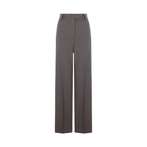 Active Gabardine Wide-Leg Trousers-VALENTINO GARAVANI-JOHN JULIA