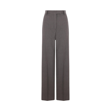 Active Gabardine Wide-Leg Trousers-VALENTINO GARAVANI-JOHN JULIA