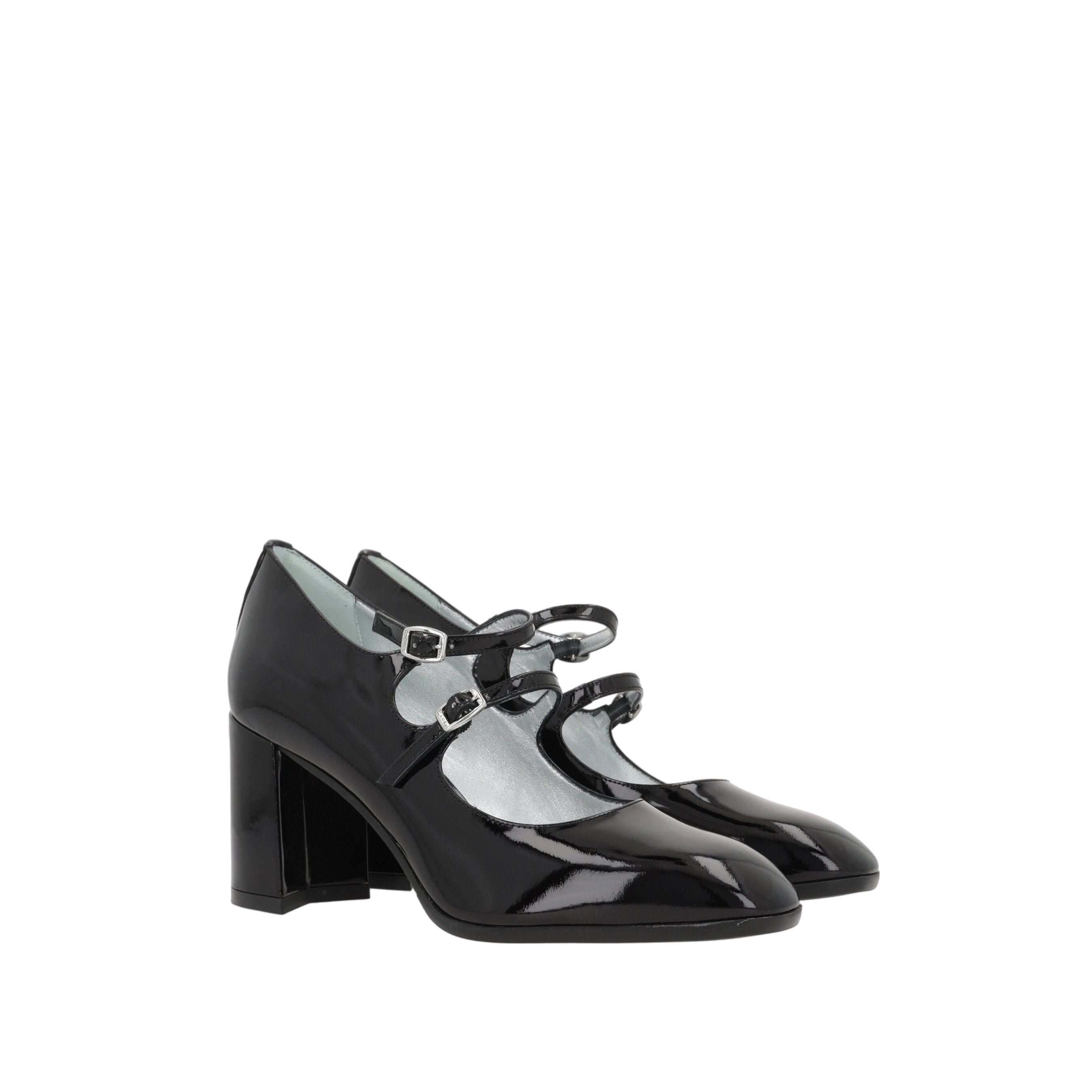 Alice Patent Leather Mary-Jane Pumps-CAREL PARIS-JOHN JULIA