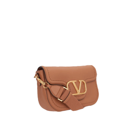 Alltime Grainy Leather Crossbody Bag-VALENTINO GARAVANI-JOHN JULIA