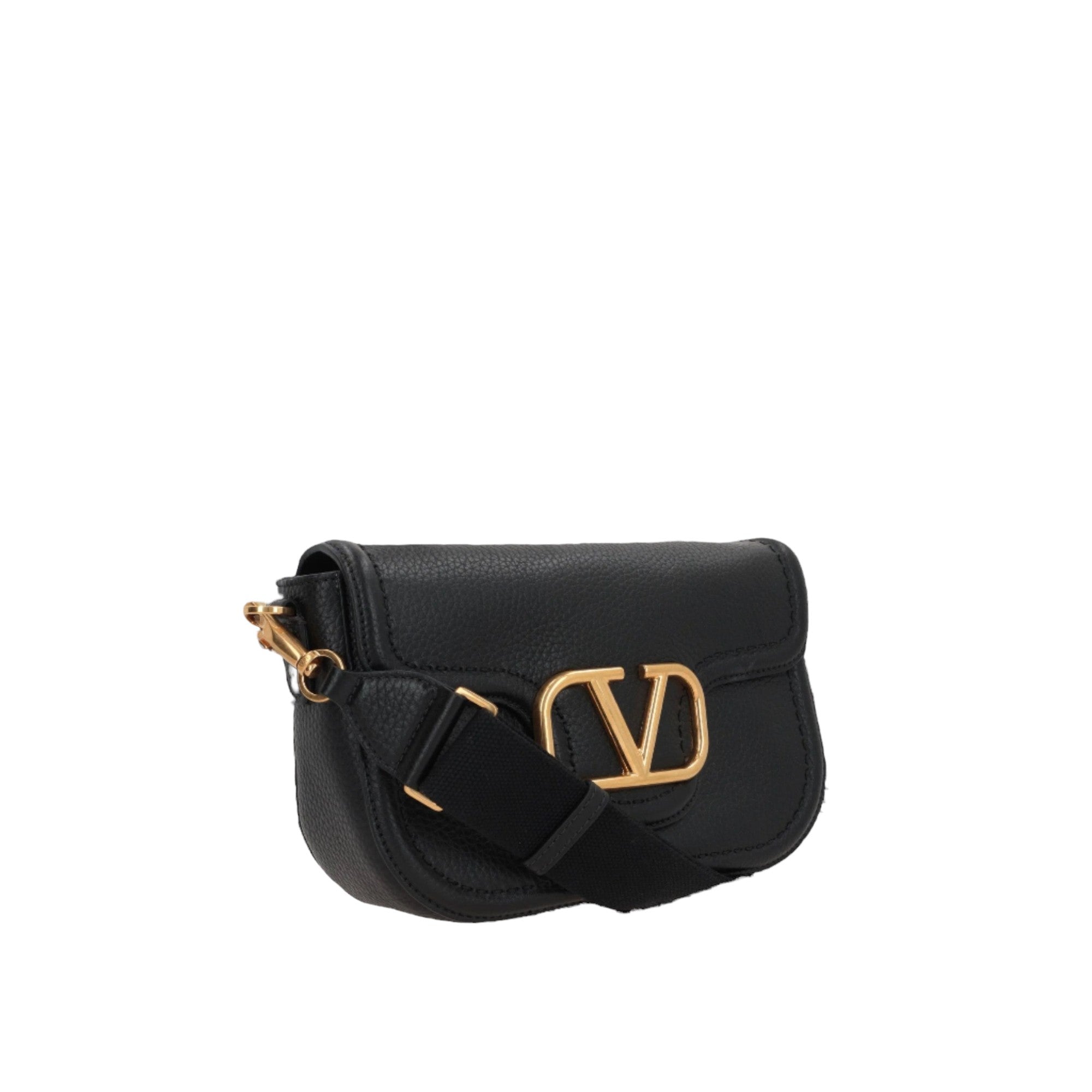 Alltime Grainy Leather Crossbody Bag-VALENTINO GARAVANI-JOHN JULIA