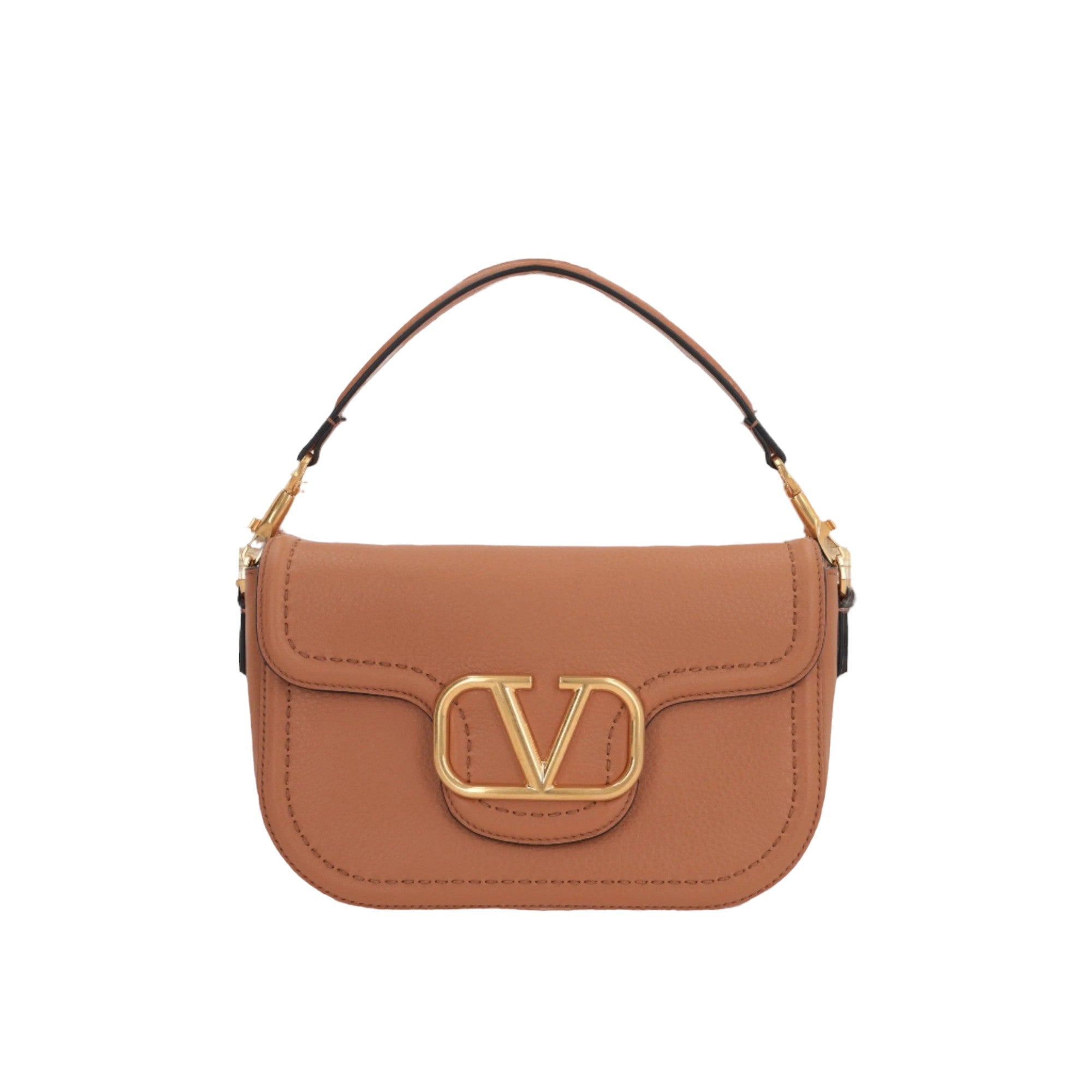 Alltime Grainy Leather Crossbody Bag-VALENTINO GARAVANI-JOHN JULIA