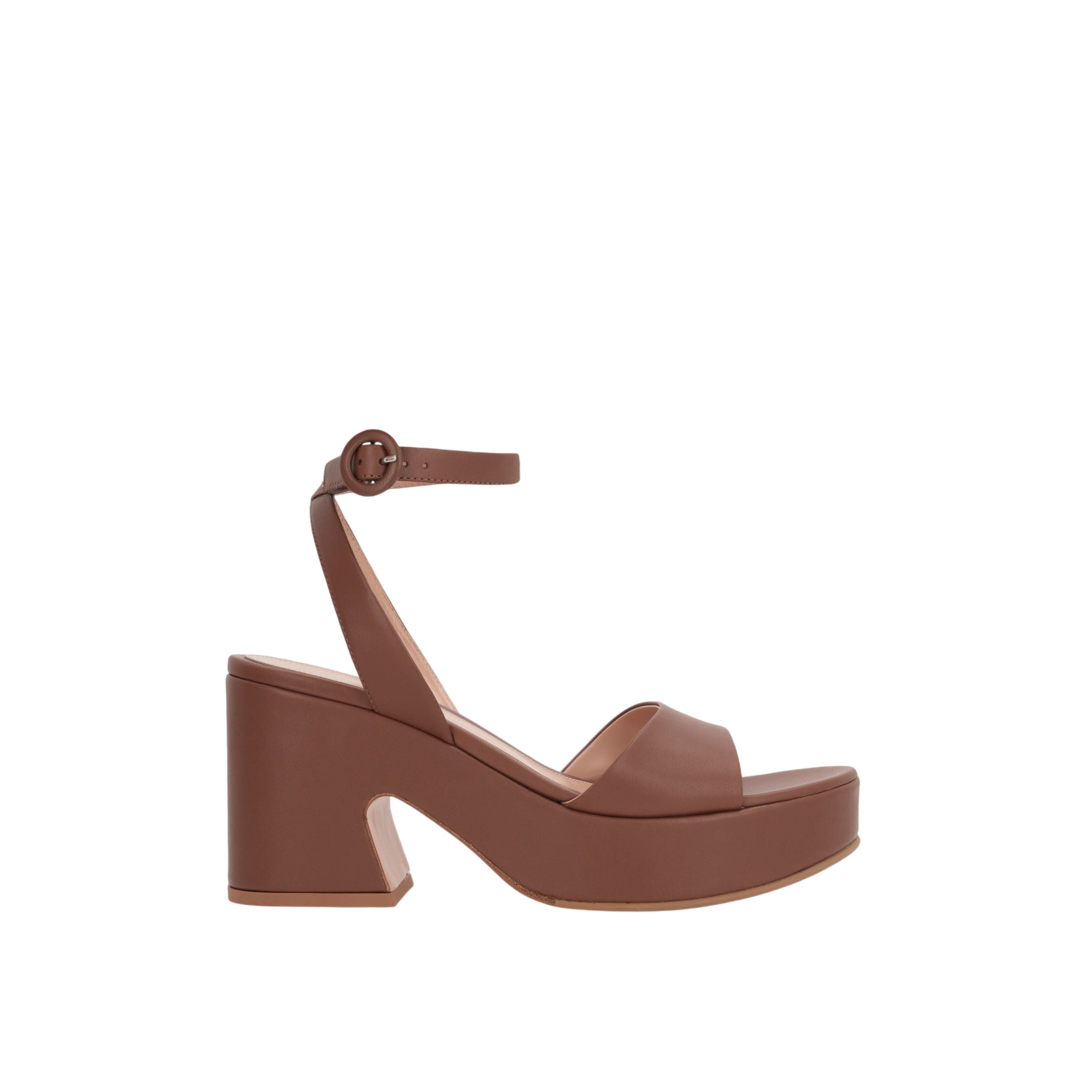 Alma Nappa Platform Sandals-GIANVITO ROSSI-JOHN JULIA