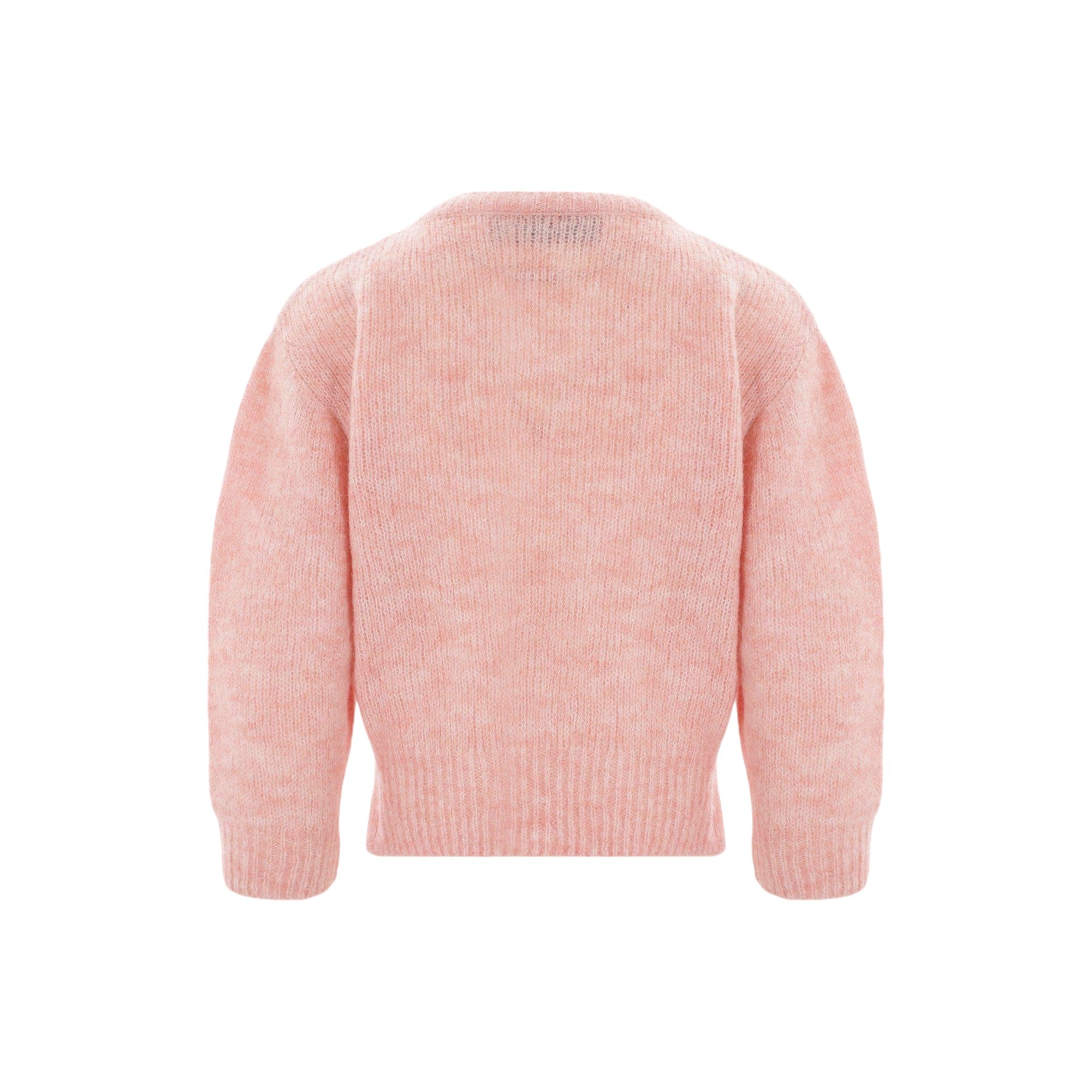 Alpaca Wool Cropped Sweater-SIMONE ROCHA-JOHN JULIA