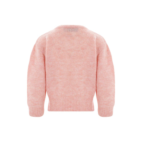 Alpaca Wool Cropped Sweater-SIMONE ROCHA-JOHN JULIA