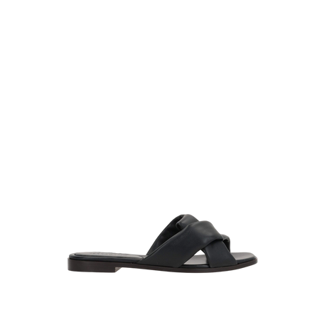 Alrai Nappa Slide Sandals-FERRAGAMO-JOHN JULIA