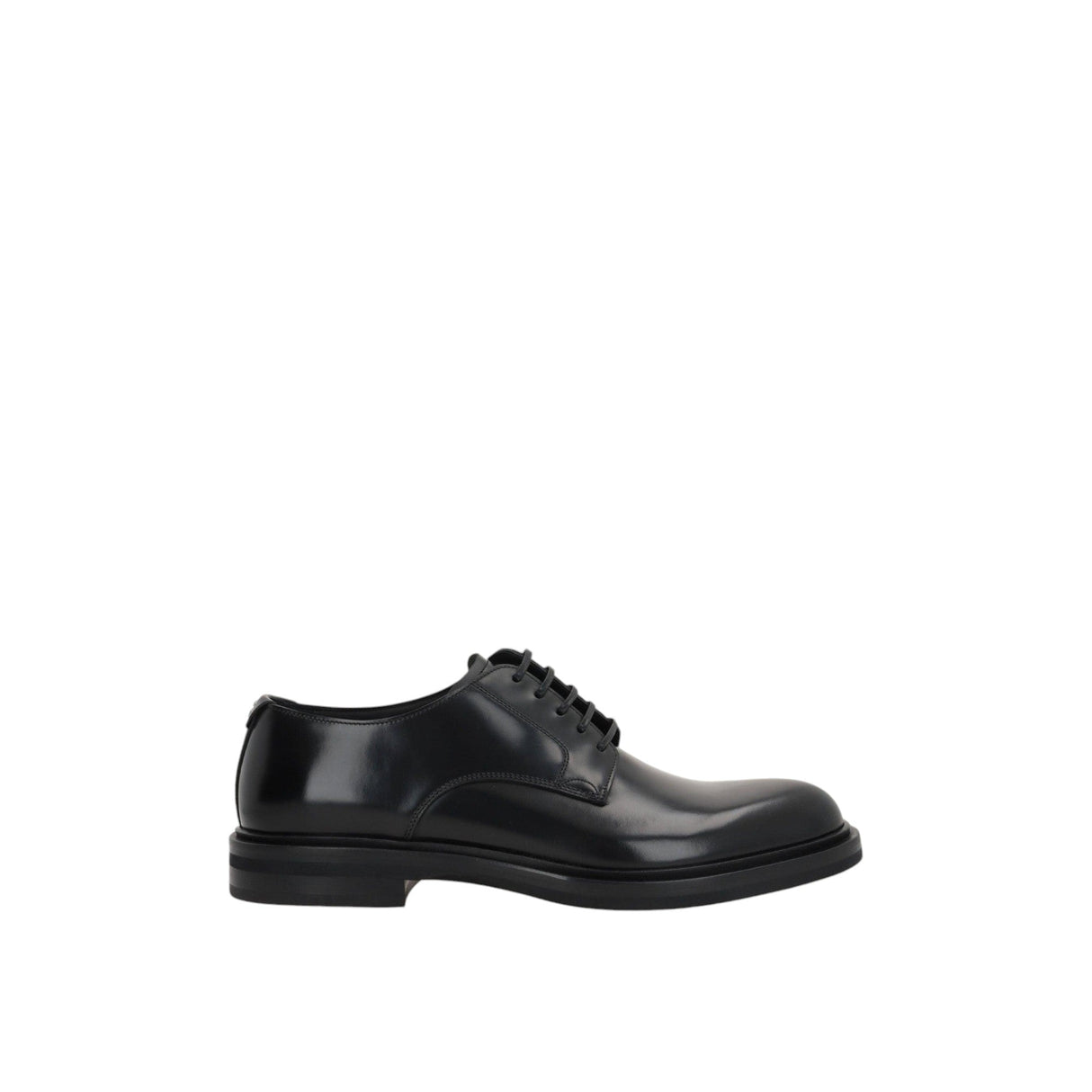 Altavilla Brushed Leather Derby Shoes-DOLCE & GABBANA-JOHN JULIA