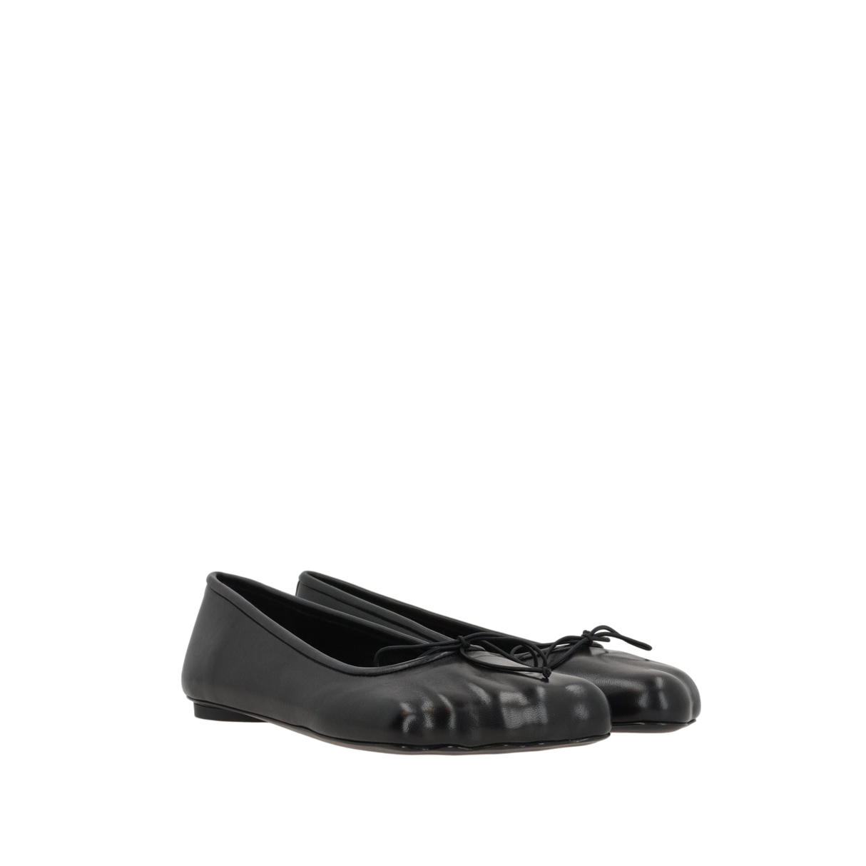 Anatomic Smooth Leather Ballerinas-BALENCIAGA-JOHN JULIA