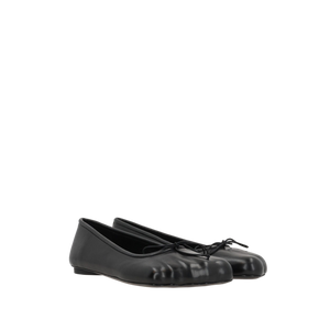 Anatomic Smooth Leather Ballerinas-BALENCIAGA-JOHN JULIA