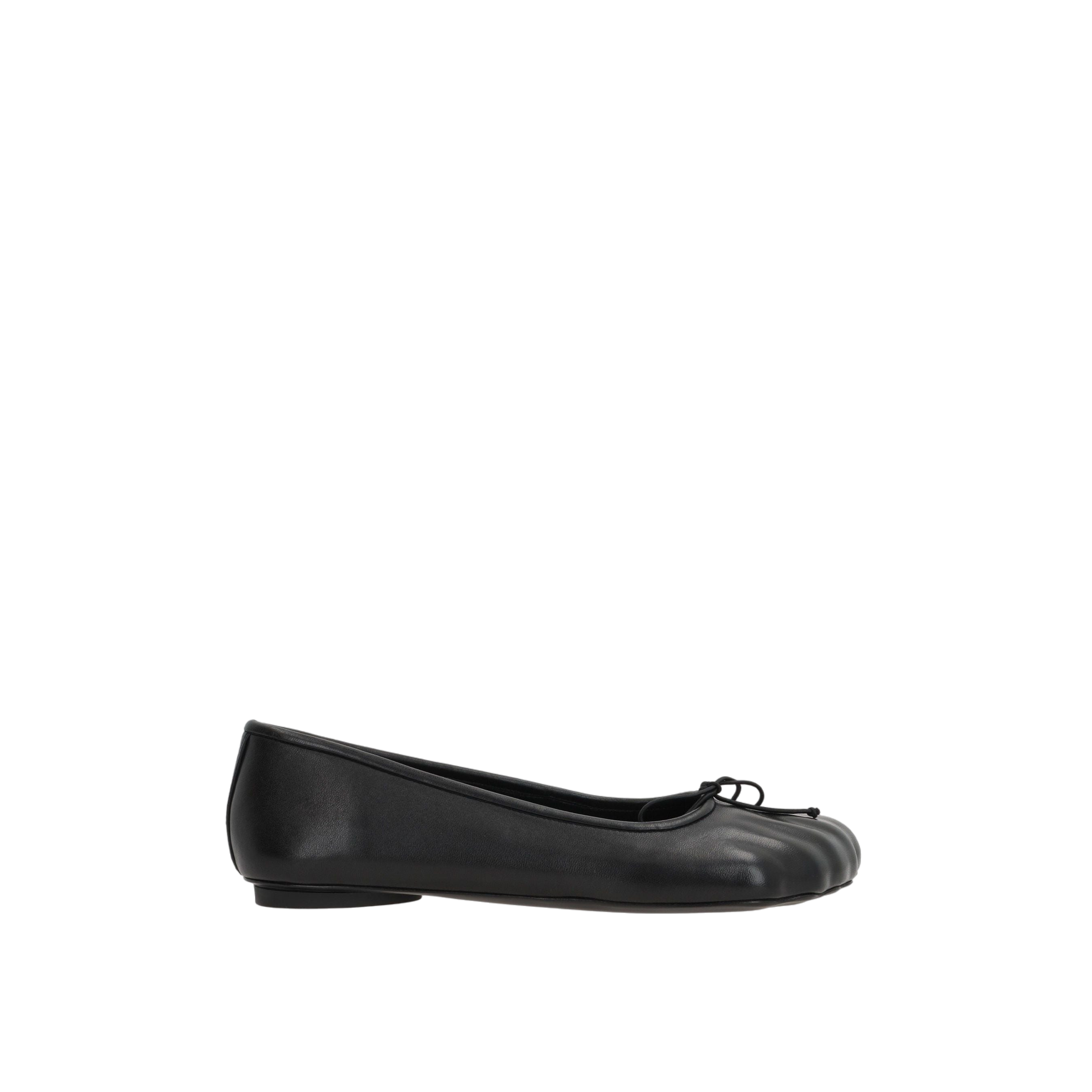 Anatomic Smooth Leather Ballerinas-BALENCIAGA-JOHN JULIA