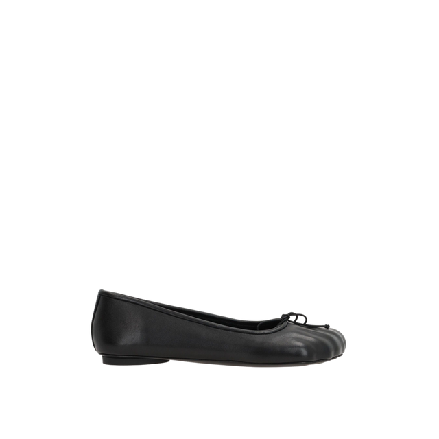 Anatomic Smooth Leather Ballerinas-BALENCIAGA-JOHN JULIA