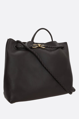 Andiamo Large Handbag In Smooth Leather-BOTTEGA VENETA-JOHN JULIA