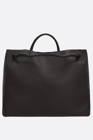 Andiamo Large Handbag In Smooth Leather-BOTTEGA VENETA-JOHN JULIA