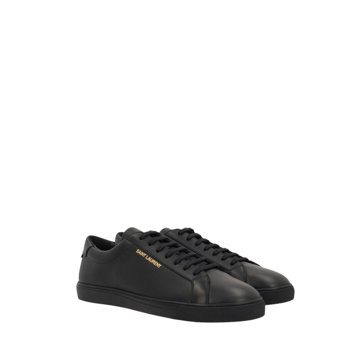 Andy Smooth Leather Sneakers-SAINT LAURENT-JOHN JULIA